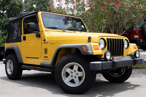 jeep wrangler sport  sale special pricing select jeeps  stock