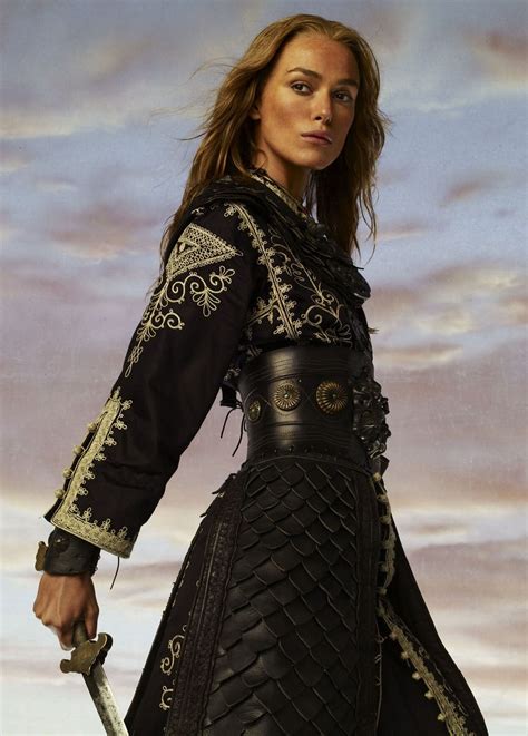 Keira Knightley As Elizabeth Swann The Pirates Of The