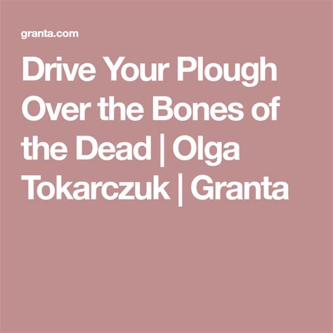 drive  plough   bones   dead dead driving bones