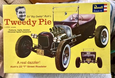 original revell ed big daddy roth tweedy pie model kit  mint box