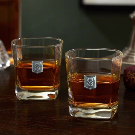 Set Of 2 Regal Crest Rutherford Whiskey Glasses Zazzle Whiskey