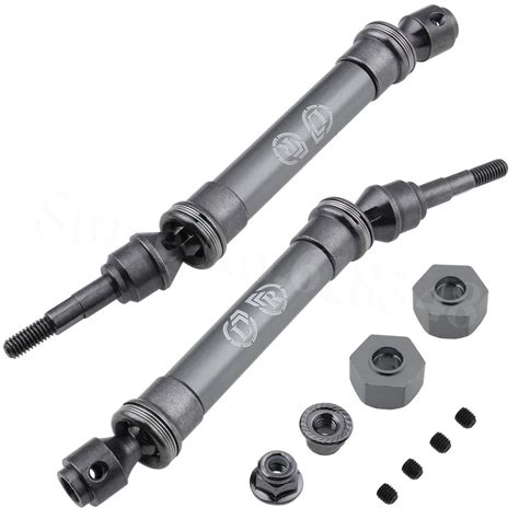 pcs heavy duty front driveshaft assembly cvd replacement     traxxas