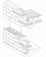 Concrete Wall Block Drawing Reinforced Cavity Veneer Masonry Dwg Drawings Getdrawings Model sketch template