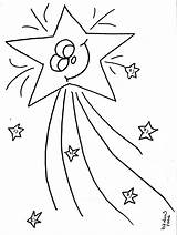 Star Coloring Pages Shooting Colouring Twinkle Bethlehem Christmas Little Stars Sheets Printable Drawing Color Kids Clipart Emotions Popular Visit Getcolorings sketch template