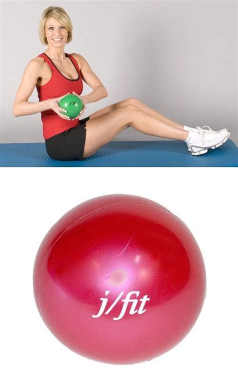 j fit 3lb soft weighted toning ball colors may vary yoga ball ball