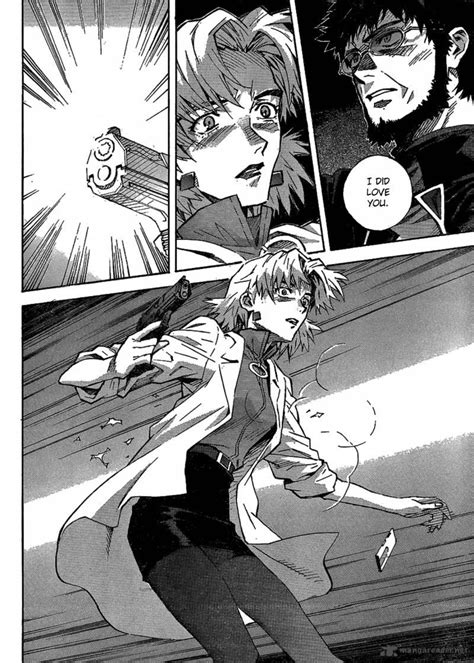 anyone wonder what gendo said to ritsuko before shooting her here s the manga s answer neon