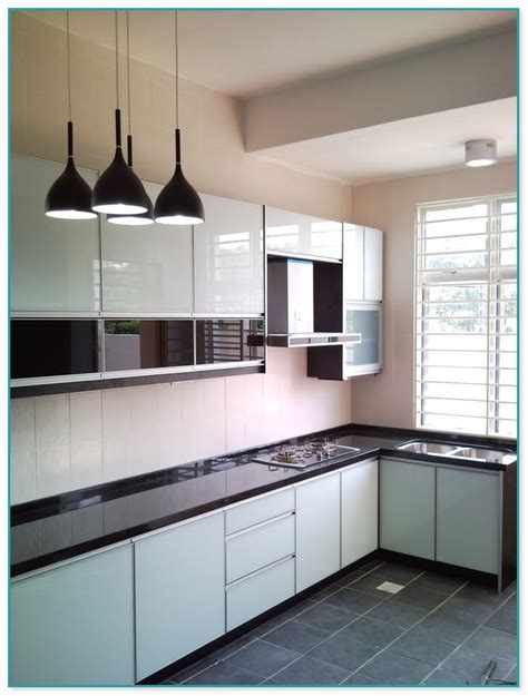 aluminium kitchen cabinet design malaysia home improvement