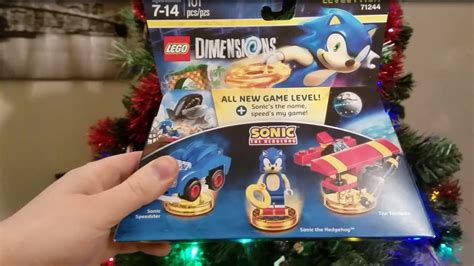 Sonic The Hedgehog Lego Dimensions Level Pack Unboxing