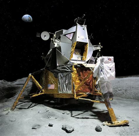 moon landing  july  photograph  detlev van ravenswaay