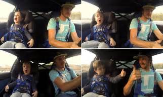 father films son s reaction when takes him out drift