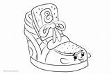 Coloring Pages Printable Shopkins Wedge Sneaky Kids sketch template