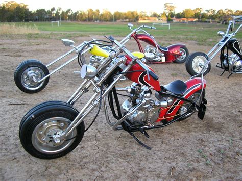 mini choppers   small packages ozbike digital magazine