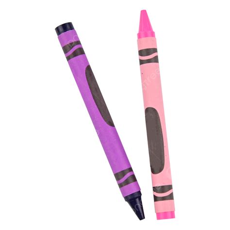 crayon morado crayon rosa png lapiz de color cepillo herramienta