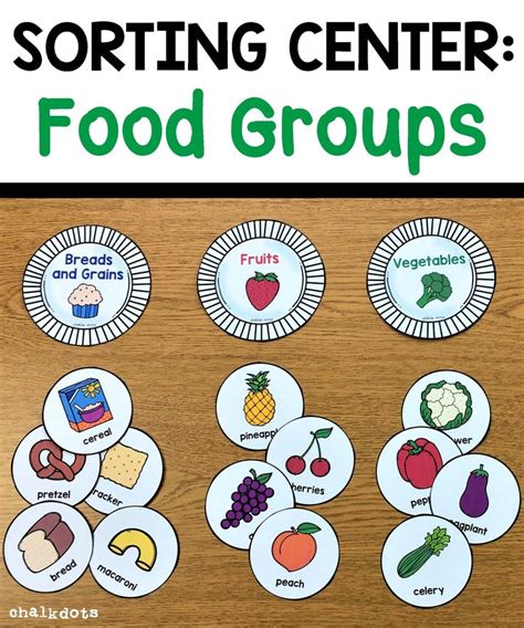 food group sorting healthy  unhealthy food sorting nutrition