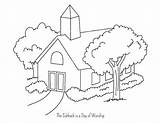Coloring Worship Pages Getcolorings Sabbath Color sketch template