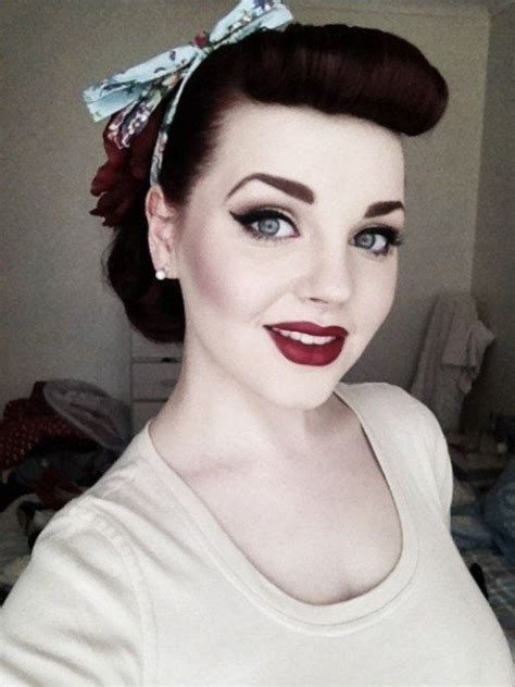 the 25 best 50s makeup ideas on pinterest 1950 makeup vintage makeup and 50s hair and makeup