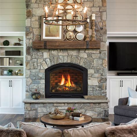 natural gas arched gas fireplace inserts   designs