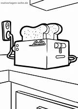 Toaster Haushalt Bildes öffnet Anklicken sketch template