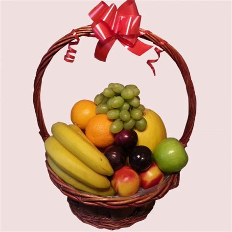simple fresh fruit basket gift hampers fruity luxcouk