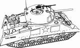 Tank Coloring Pages Army Battle Kids Grownup Awesome sketch template