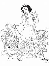 Zwerge Schneewittchen Ausmalbilder Malvorlagen Sieben Prinzessin Ausmalen Erwachsene sketch template