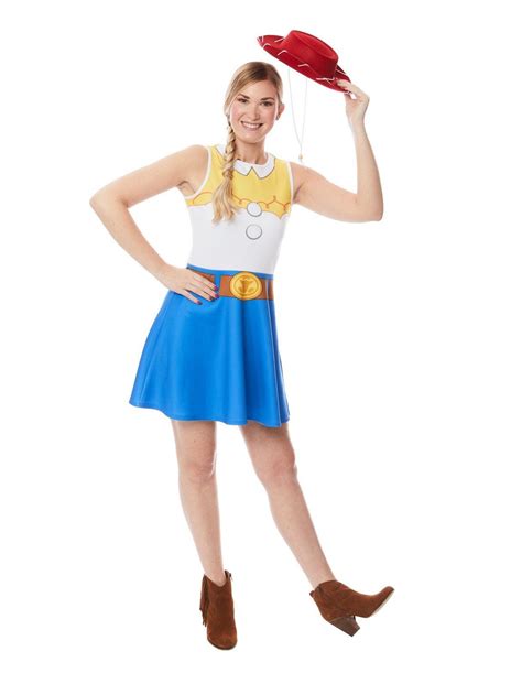 Disney Jessie Toy Story Women S Halloween Fancy Dress Costume L