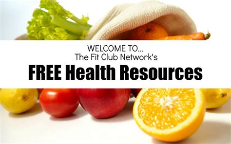 health resources  fit club network
