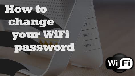 change  wifi password youtube