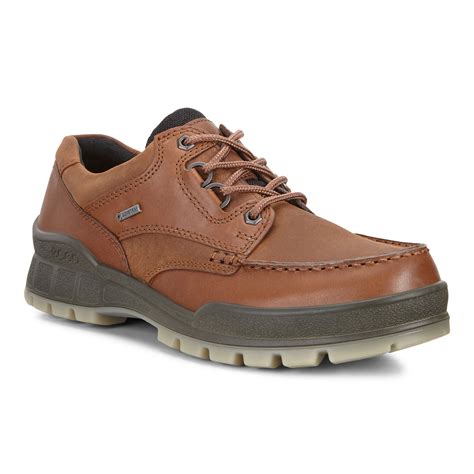 ecco mens track   shoe bison lauries shoes