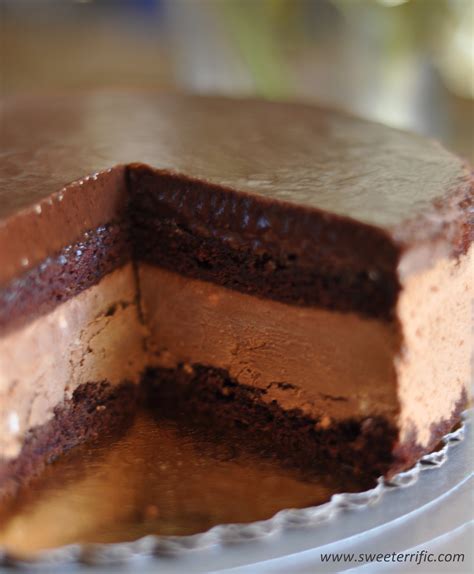 Chocolate Mousse Cake Sweeterrific