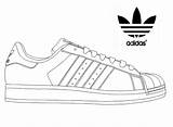Superstar Sneaker Nike Schuhe Zapatillas Tenis Ausmalen Chaussure Zum Calzado Zapatos Coloringpagesfortoddlers Zeichnen Cleats Clipground sketch template
