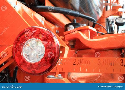 lighting equipment   modern tractor stock image image  construction bulldozer