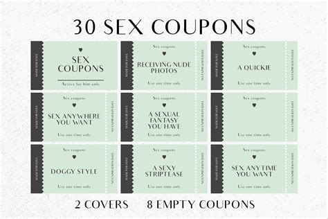 sex coupons naughty gift graphic  camelsvg creative fabrica