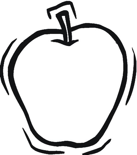 apple drawing  color clip art library