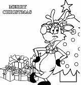 Funny Crocodile Tock Tick Pages Coloring Christmas sketch template