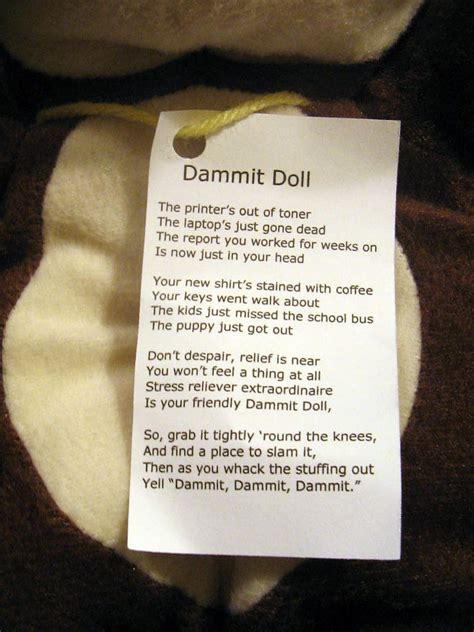 printable dammit doll pattern