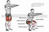 Squat Bodyweight Weighttraining Exercises sketch template