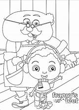 Feet Frannys Franny Coloring Pages Kids Book Print Handcraftguide Info Zip Index sketch template