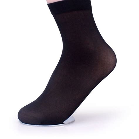 ultra thin elastic silky short silk stockings women ankle socks skin