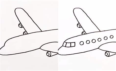menggambar pesawat    menggambar pesawat terbang