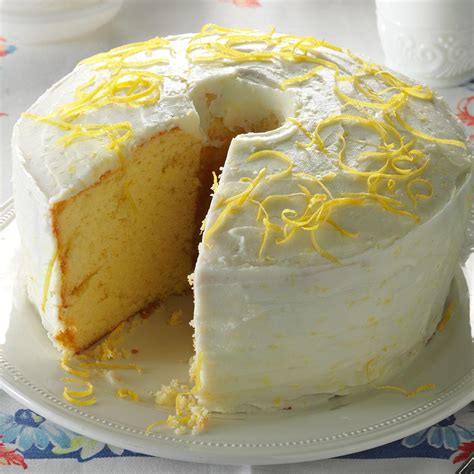 lemon chiffon cake recipe taste of home