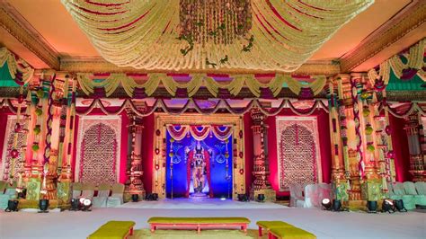 traditional wedding mandapam  kmk event management limited ias krishna babus daughter