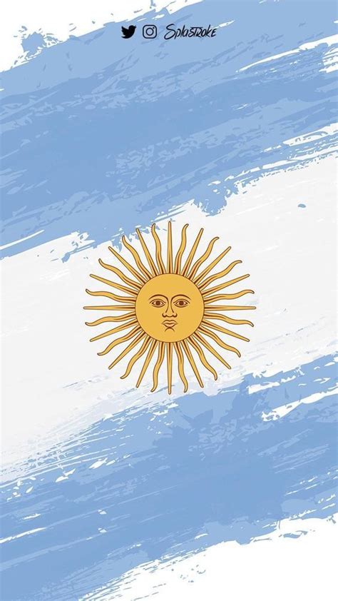fondos de pantalla bandera argentina celular imágenes de la bandera