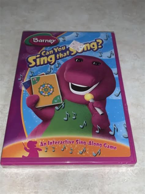 Barney Can You Sing That Song Dvd 2005 Brand New Sealed 16 88