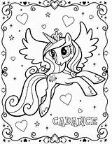 Pony Little Birthday Coloring Pages Happy Getdrawings sketch template