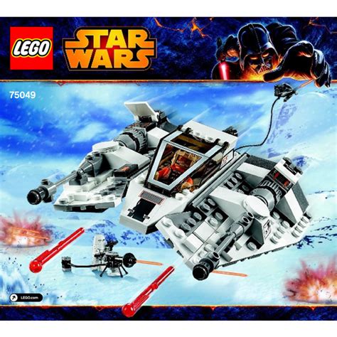 lego snowspeeder set  instructions brick owl lego marketplace