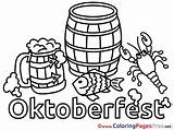 Oktoberfest Coloring Colouring Pages Printable Barrel Cockroaches Oggy Getcolorings Sheet Title Color Getdrawings sketch template