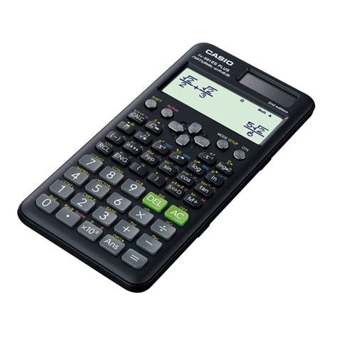 casio scientific calculator digital black fx esplus wdtv