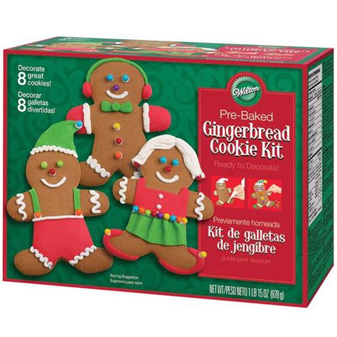 gingerbread boy cookie decorating kit wilton
