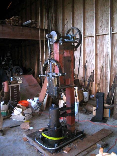 homemade power hammer blacksmith pinterest power hammer homemade  blacksmithing